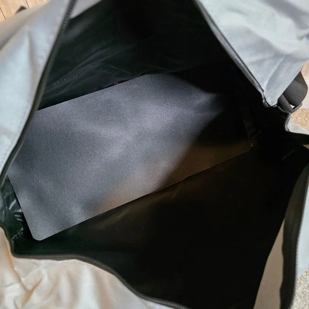 Perry Ellis Duffle Bag Medium Black Gray